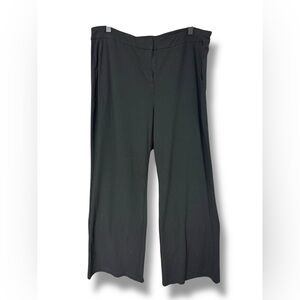 J. Jill Wearever Collection Black Trouser Pants Straight Leg Stretch‎ Womens Lg